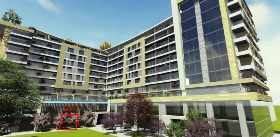 Commercial space L17 in Porto Budva, Montenegro,
