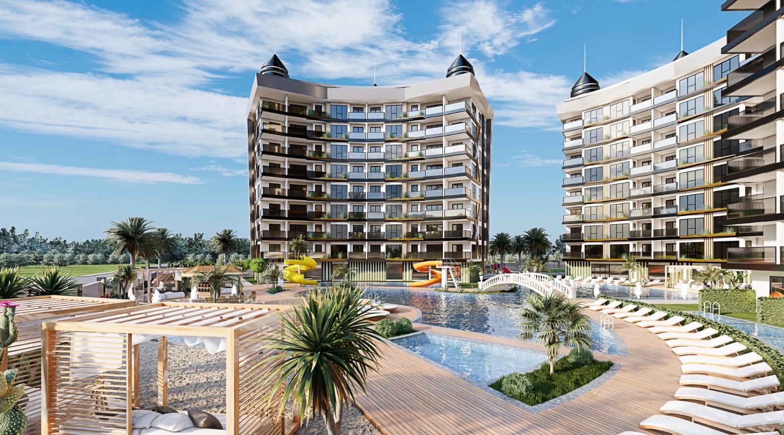 Apartments in Alanya, Turkey,