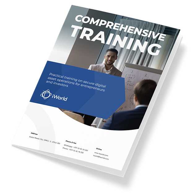  Contact us and get a training program on cryptocurrency management 