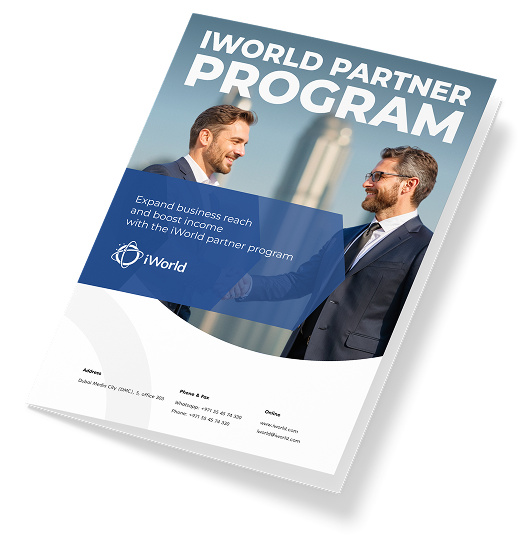  Partner with iWorld <br>Earn from 10% <br>of the service cost