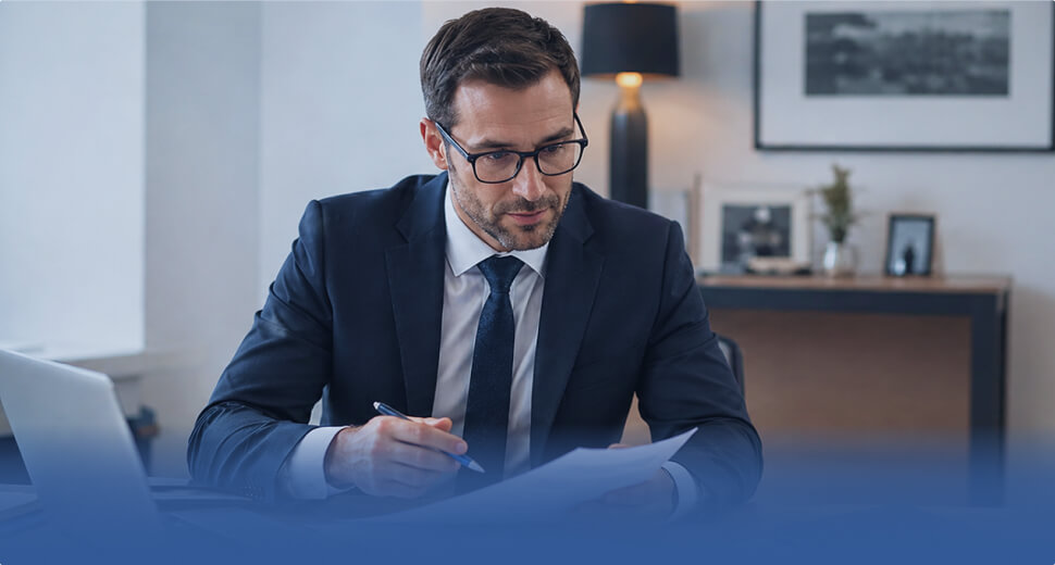 Property selection with legal assessment