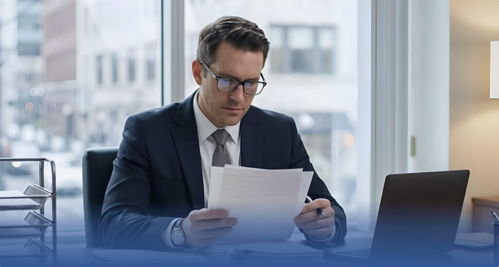 Legal due diligence on the property
