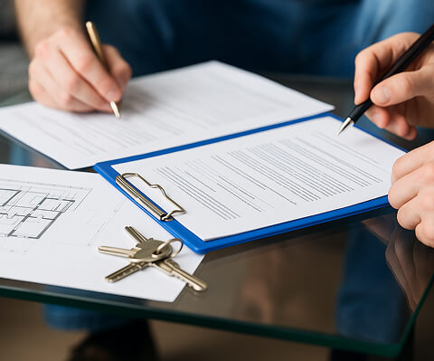 What is included in legal support for property sale and purchase transactions