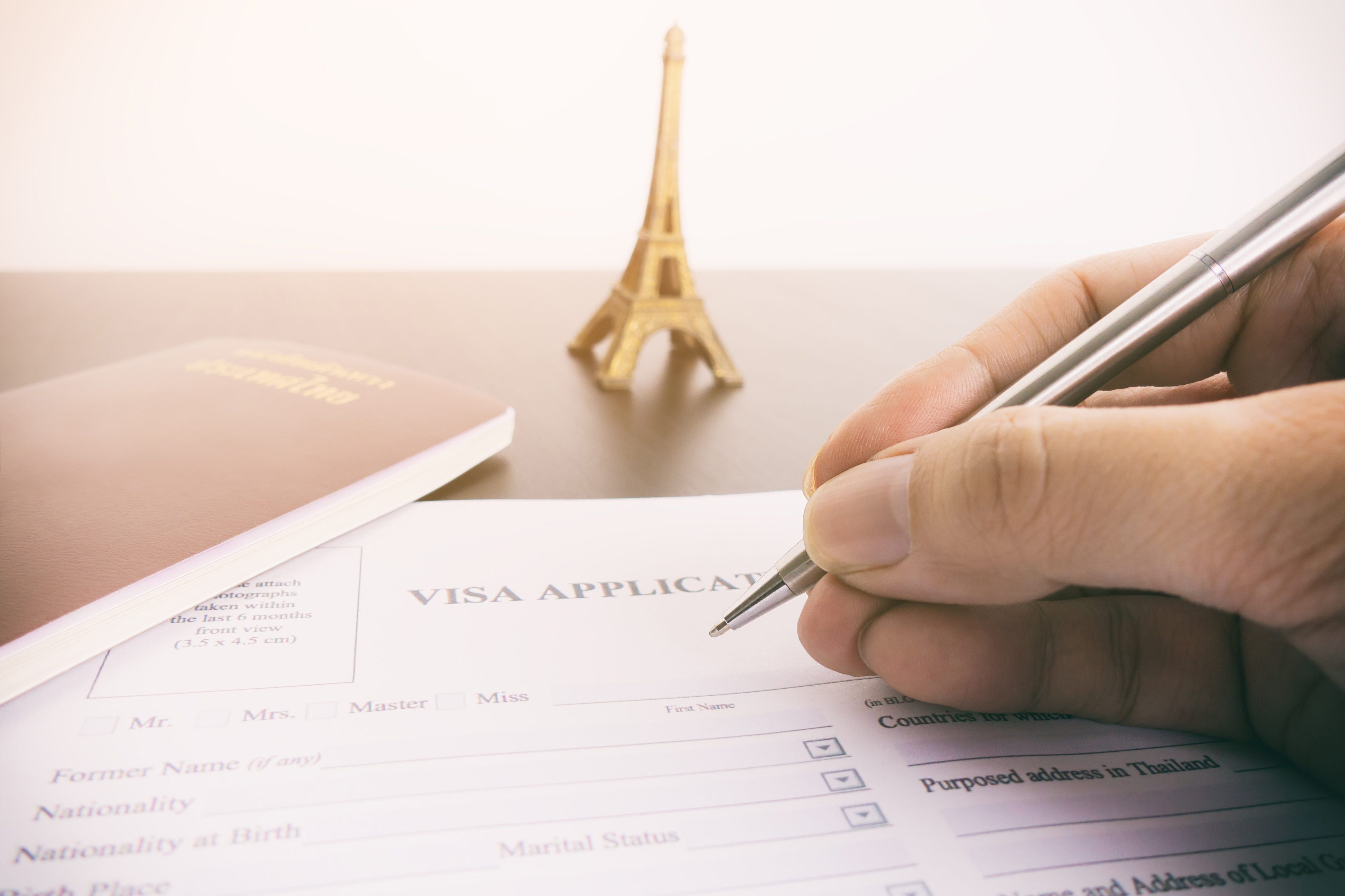 Application for a business visa to France