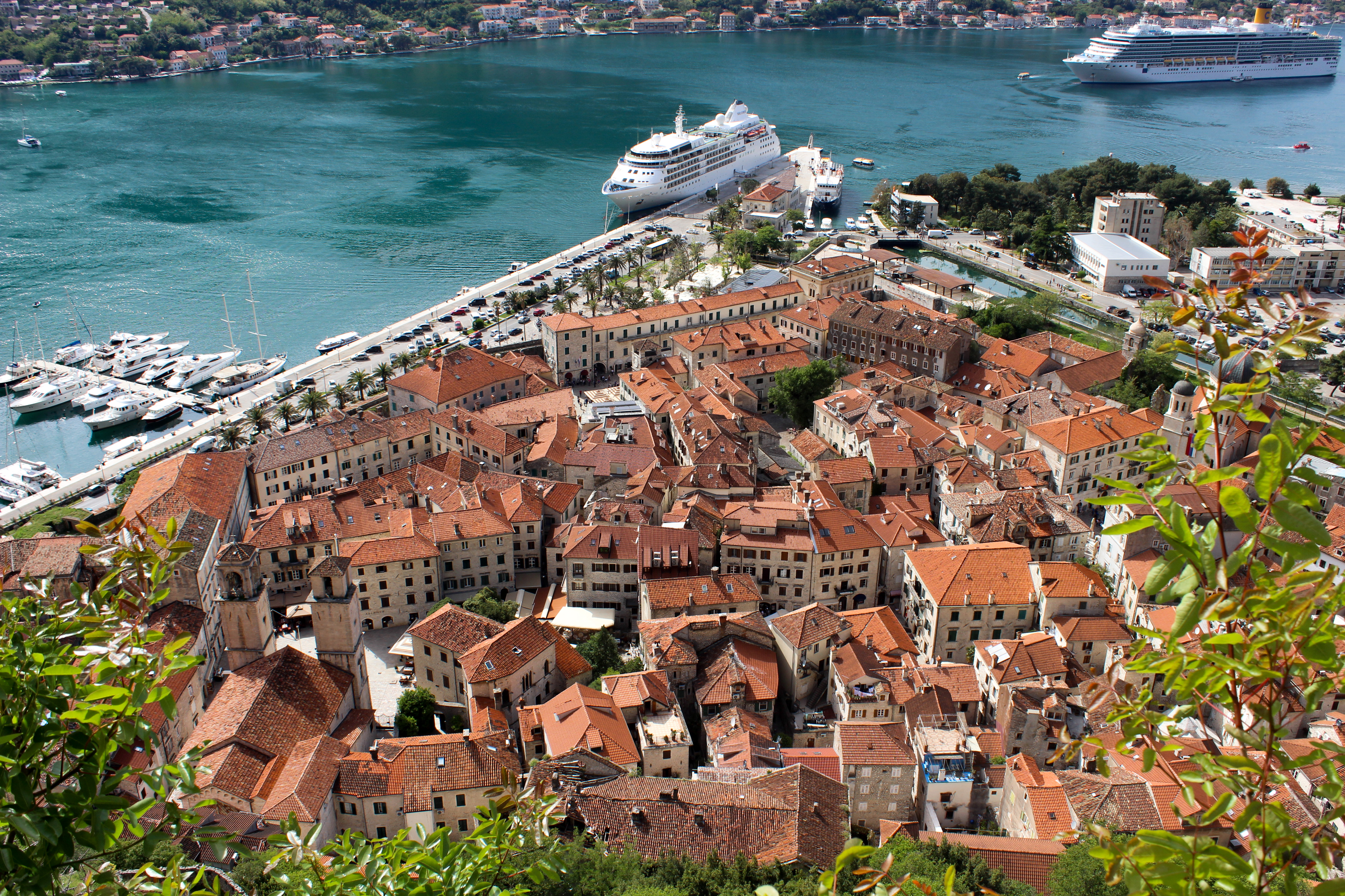 Buildings of the city in which Russians, Ukrainians, Belarusians can actually obtain citizenship of Montenegro
