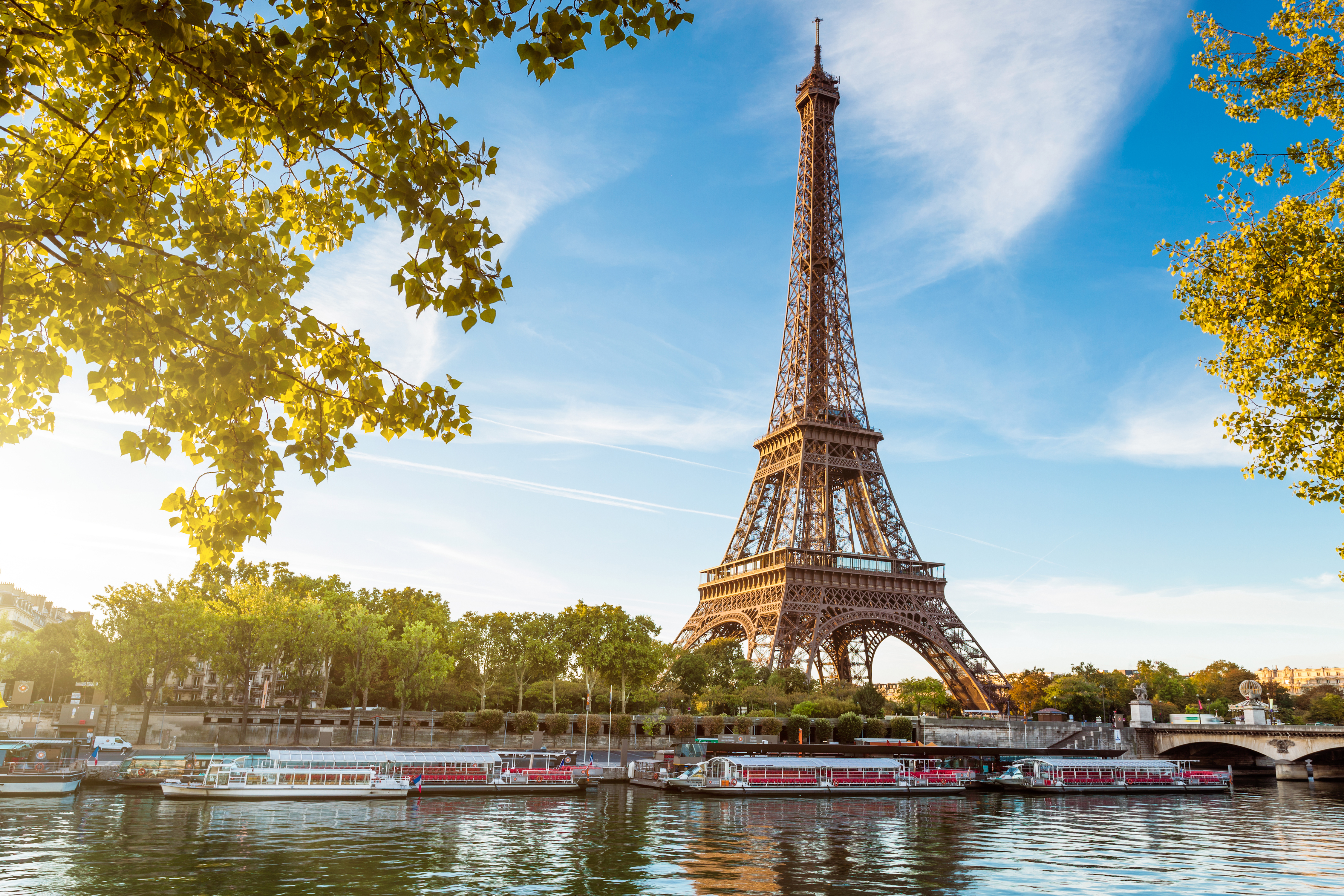 A landmark in Paris, a French city where you can obtain French citizenship through one of the programs