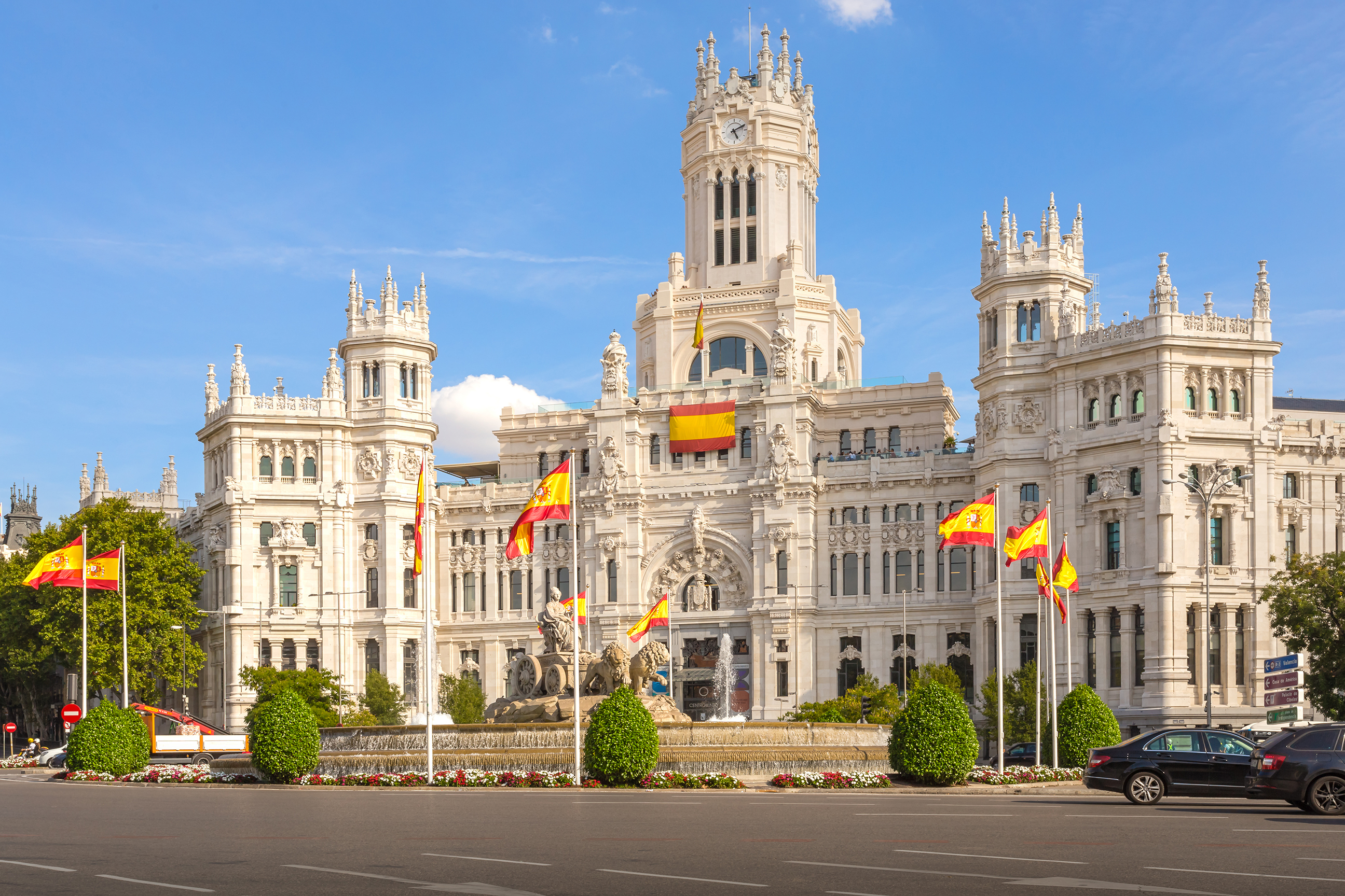 Landmark in Spain, a country where foreigners get NIE