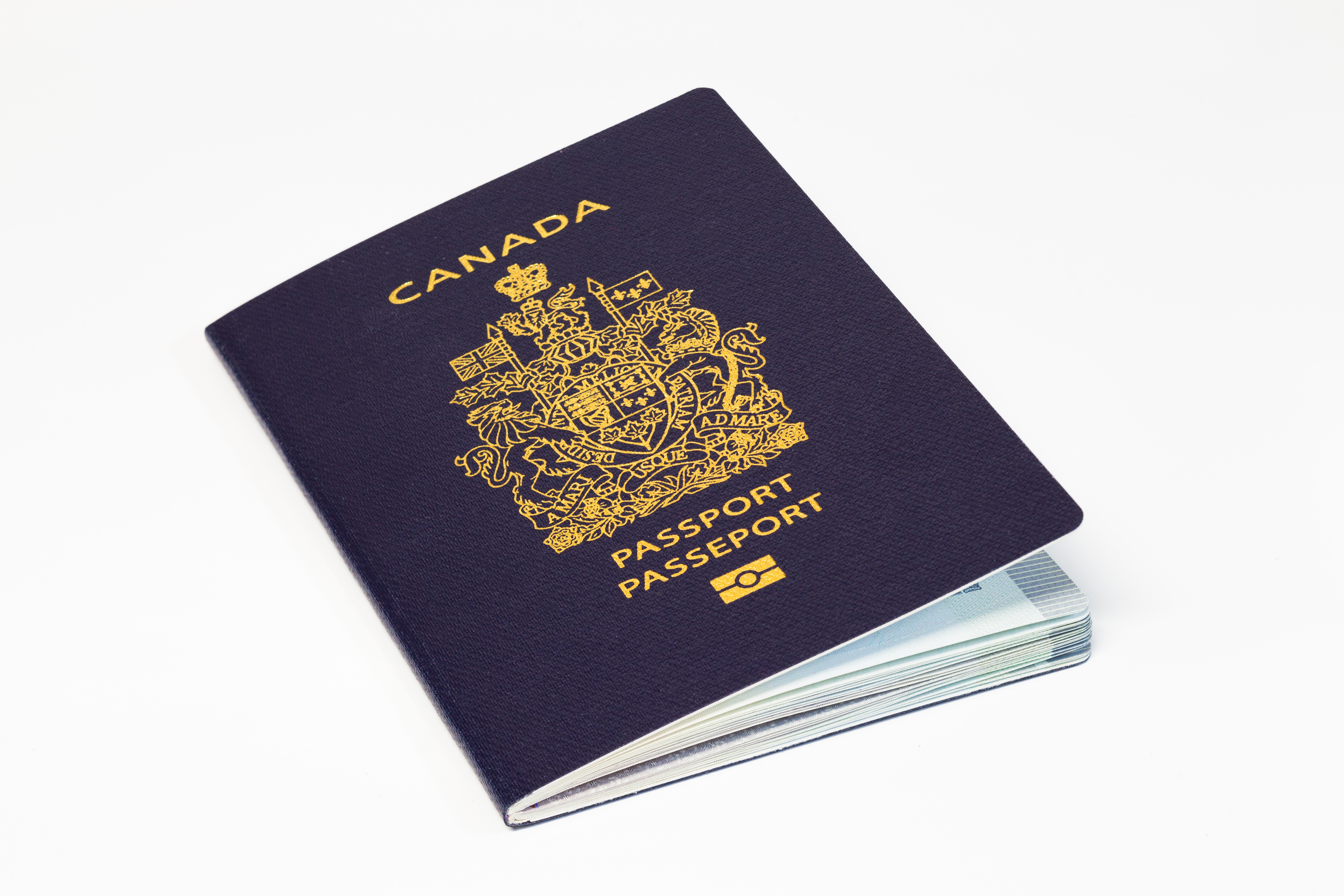 Canadian passport, which can be obtained by Russians, Ukrainians and Belarusians