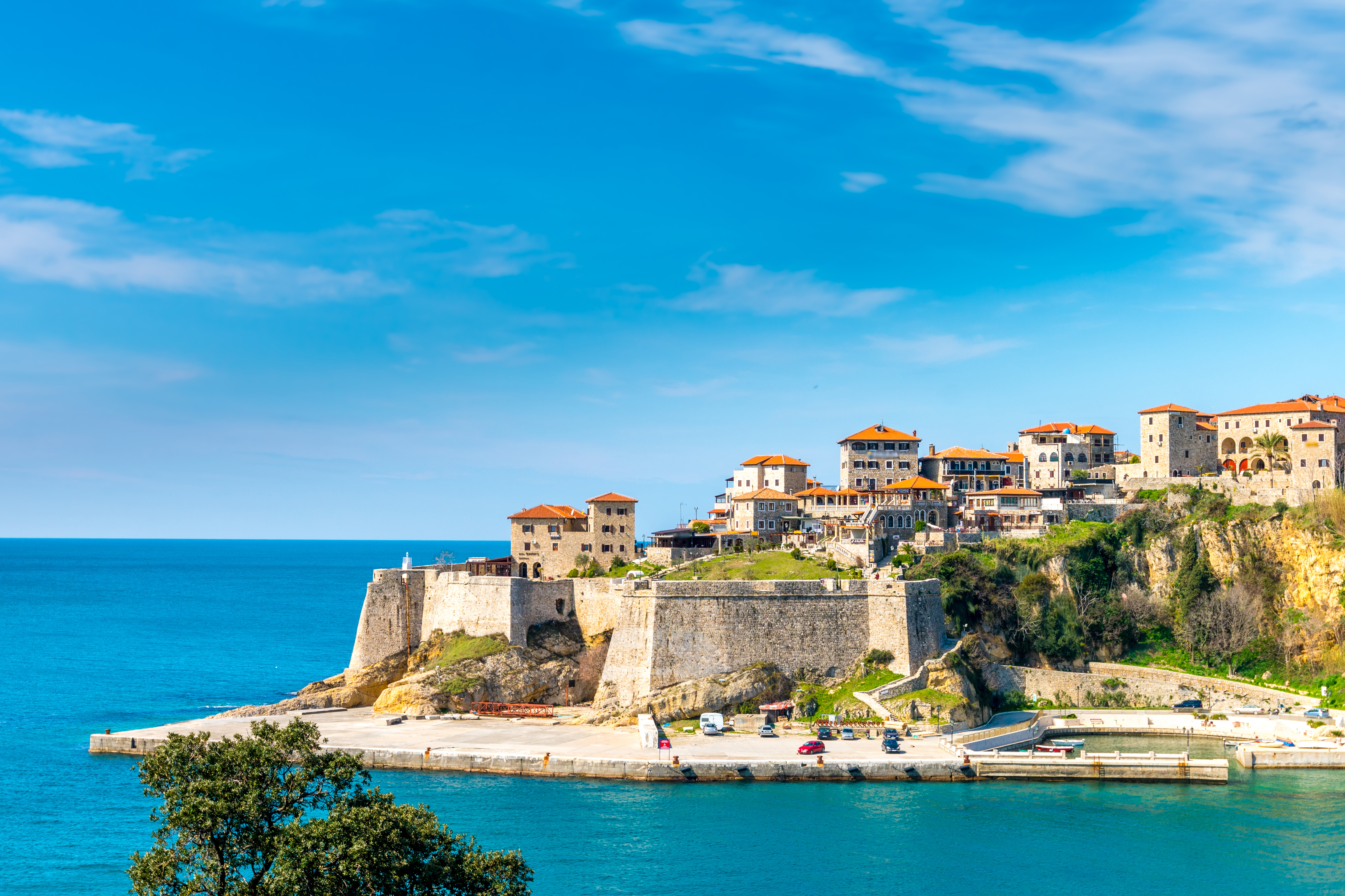 Montenegrin coast, where you can live with a residence permit (boravak)