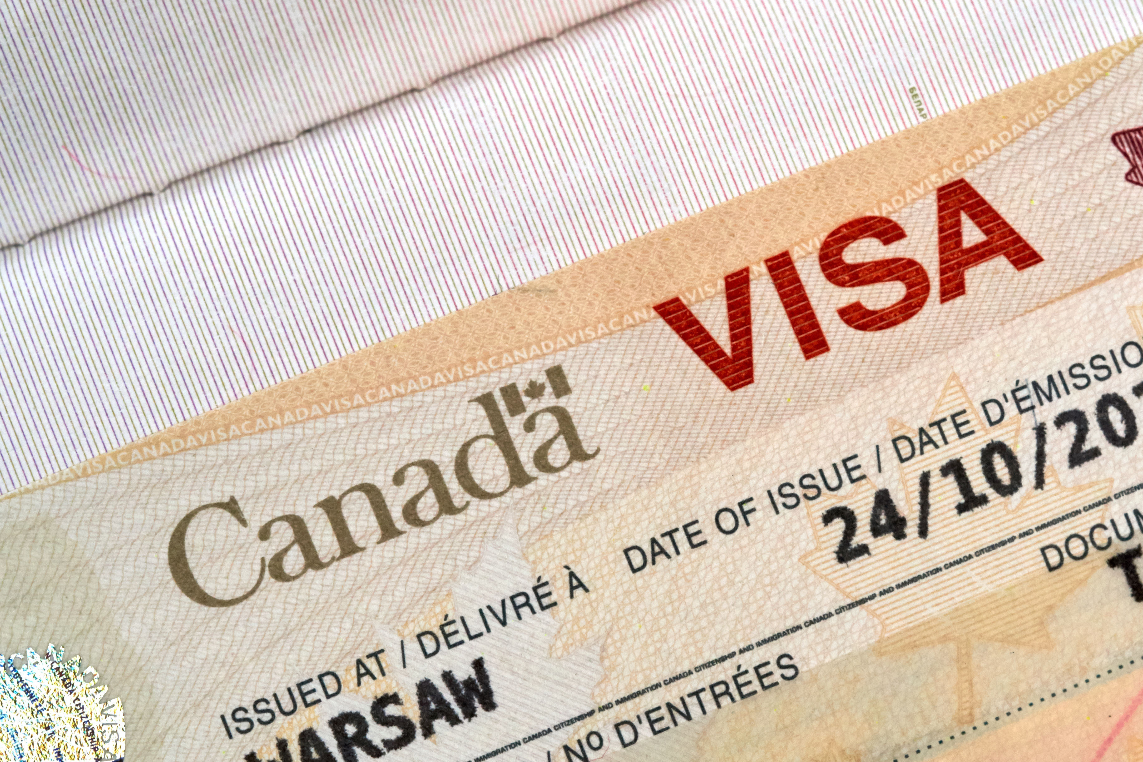 Visa to Canada
