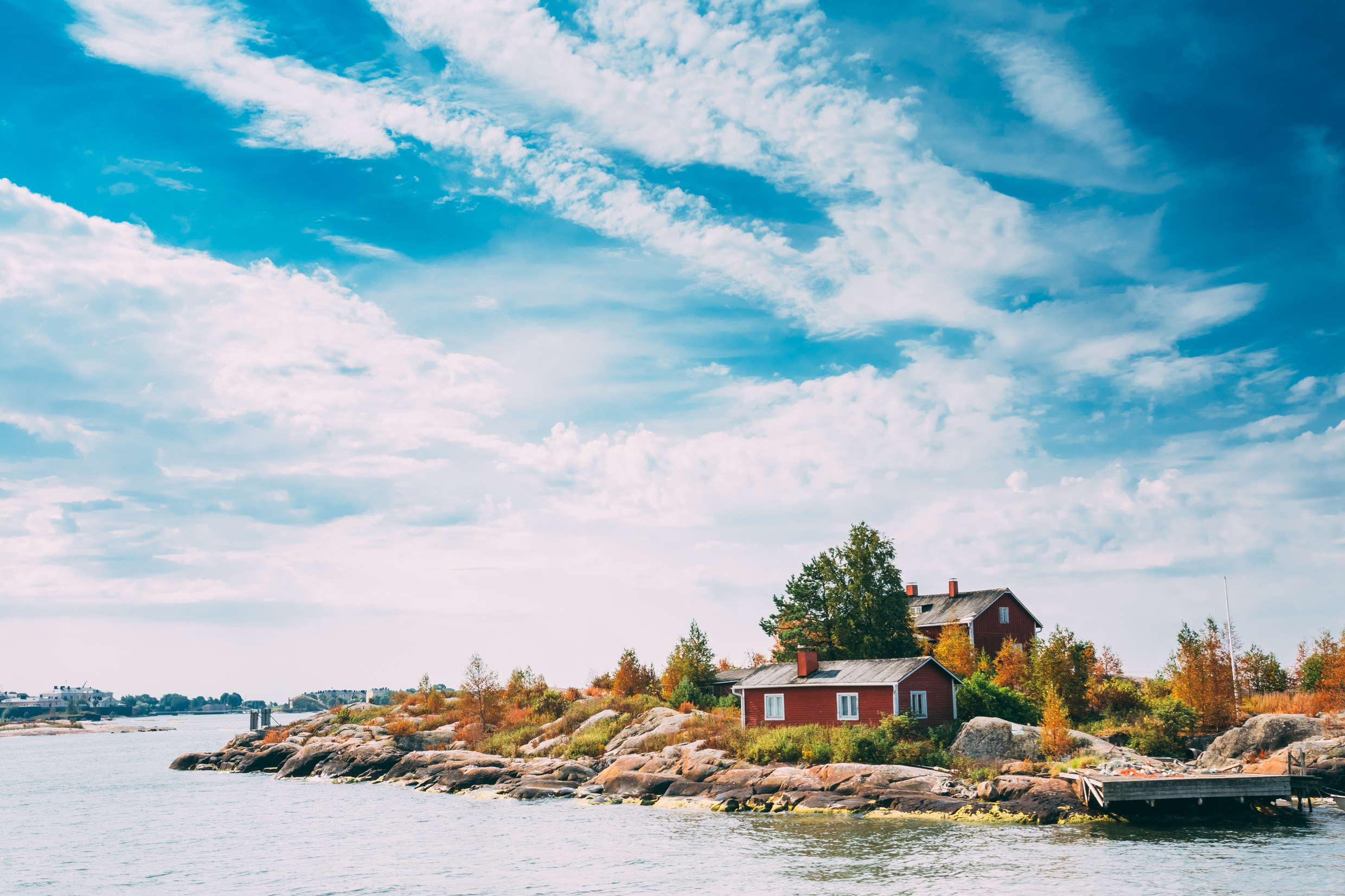 Finland, you can live in the country with a Finnish residence permit