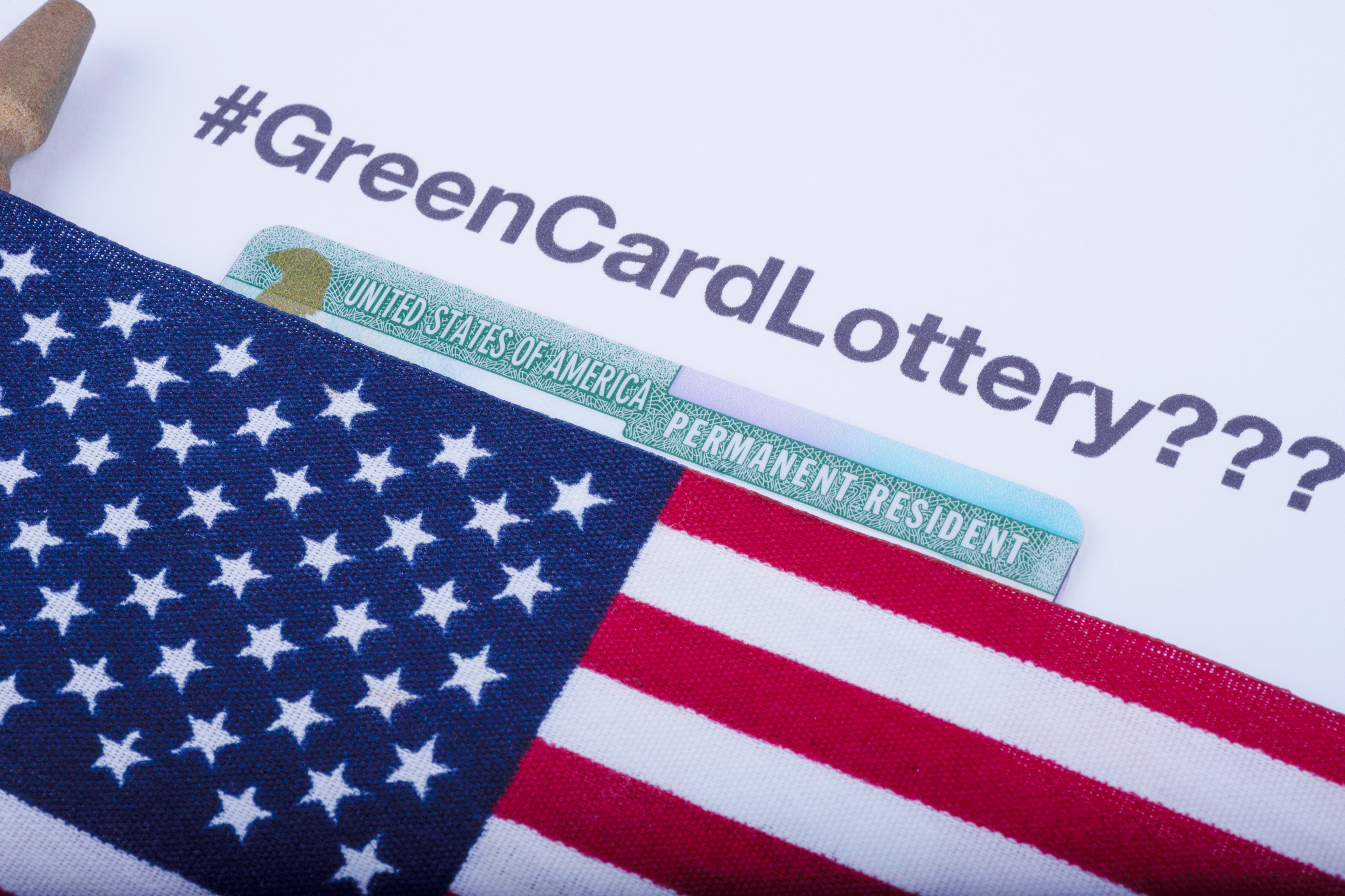 Lottery green card for moving to America
