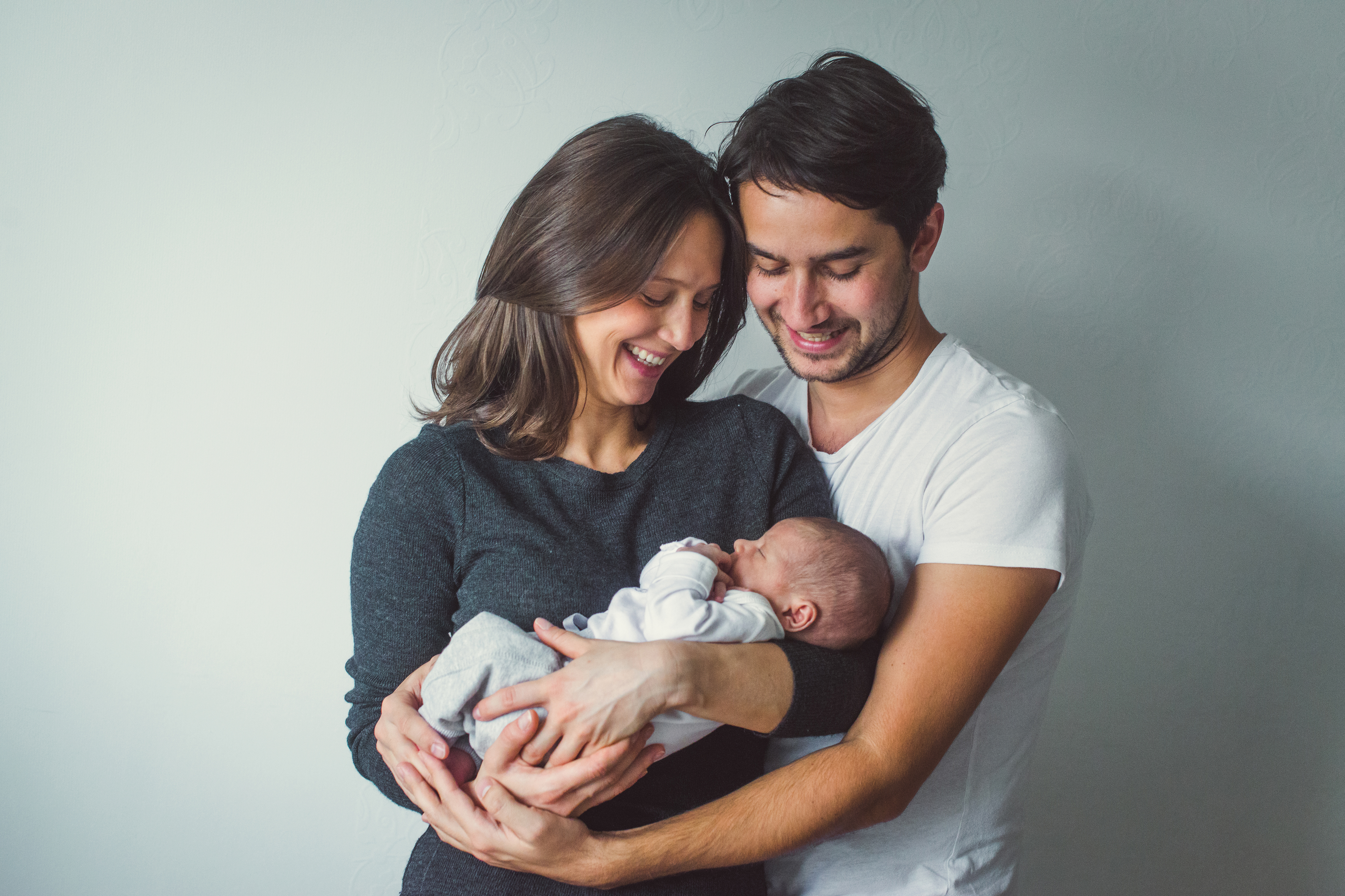 Family after childbirth in Germany