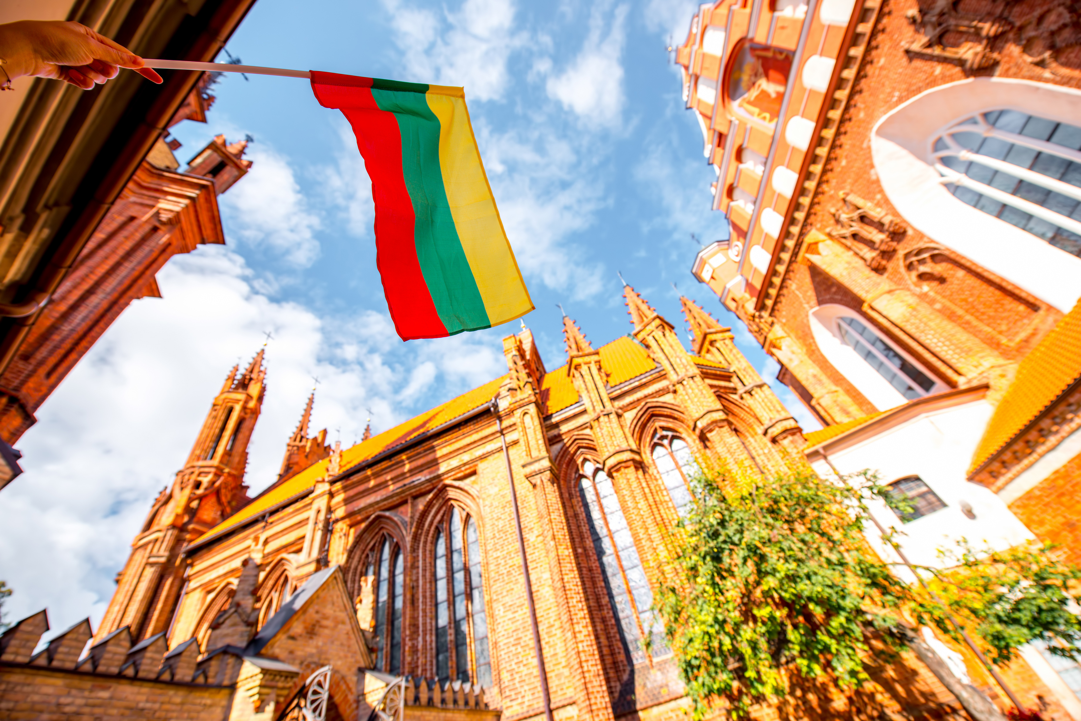 Flag symbolizes Lithuanian citizenship