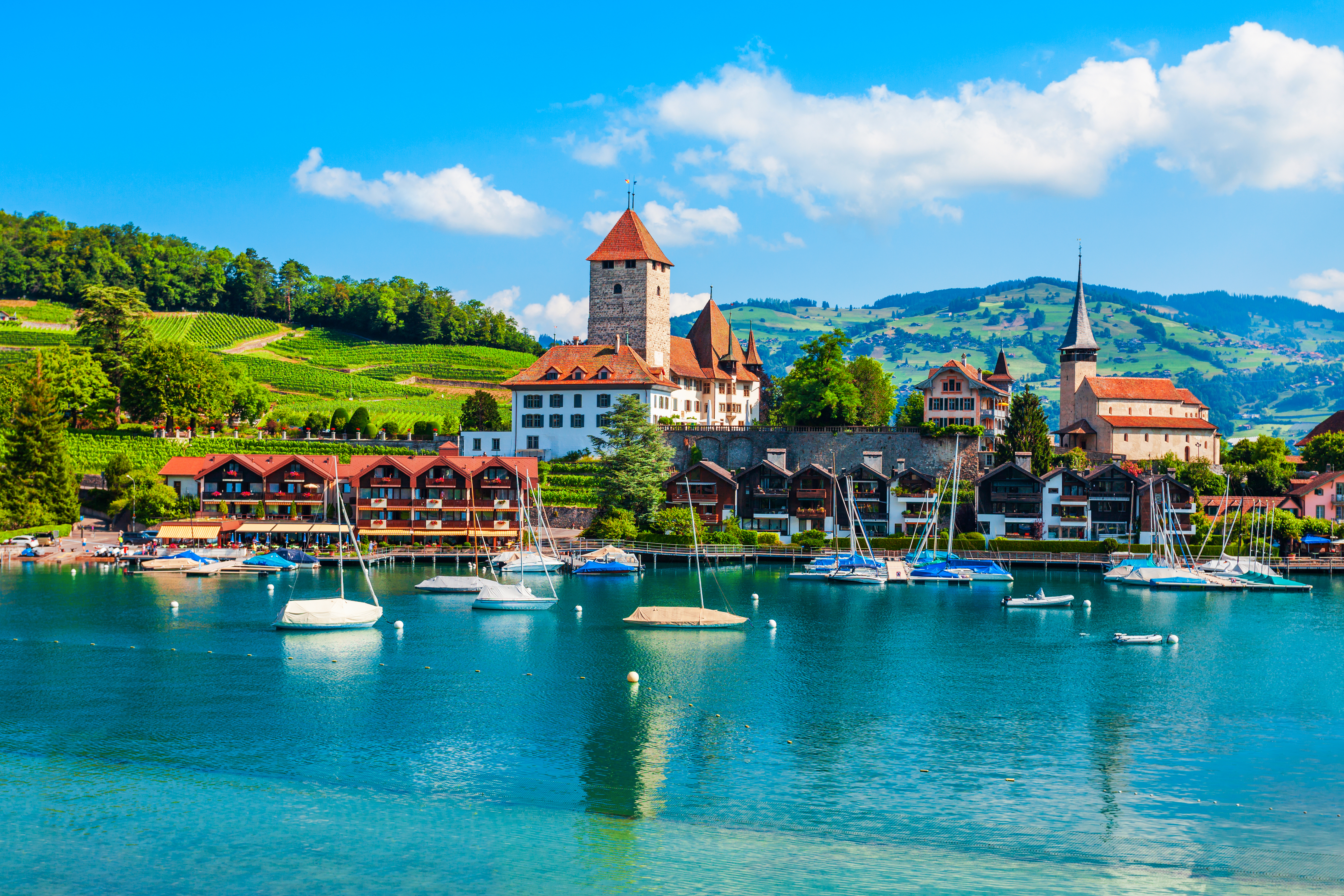 Swiss residence permit allows foreigners to live in a beautiful country