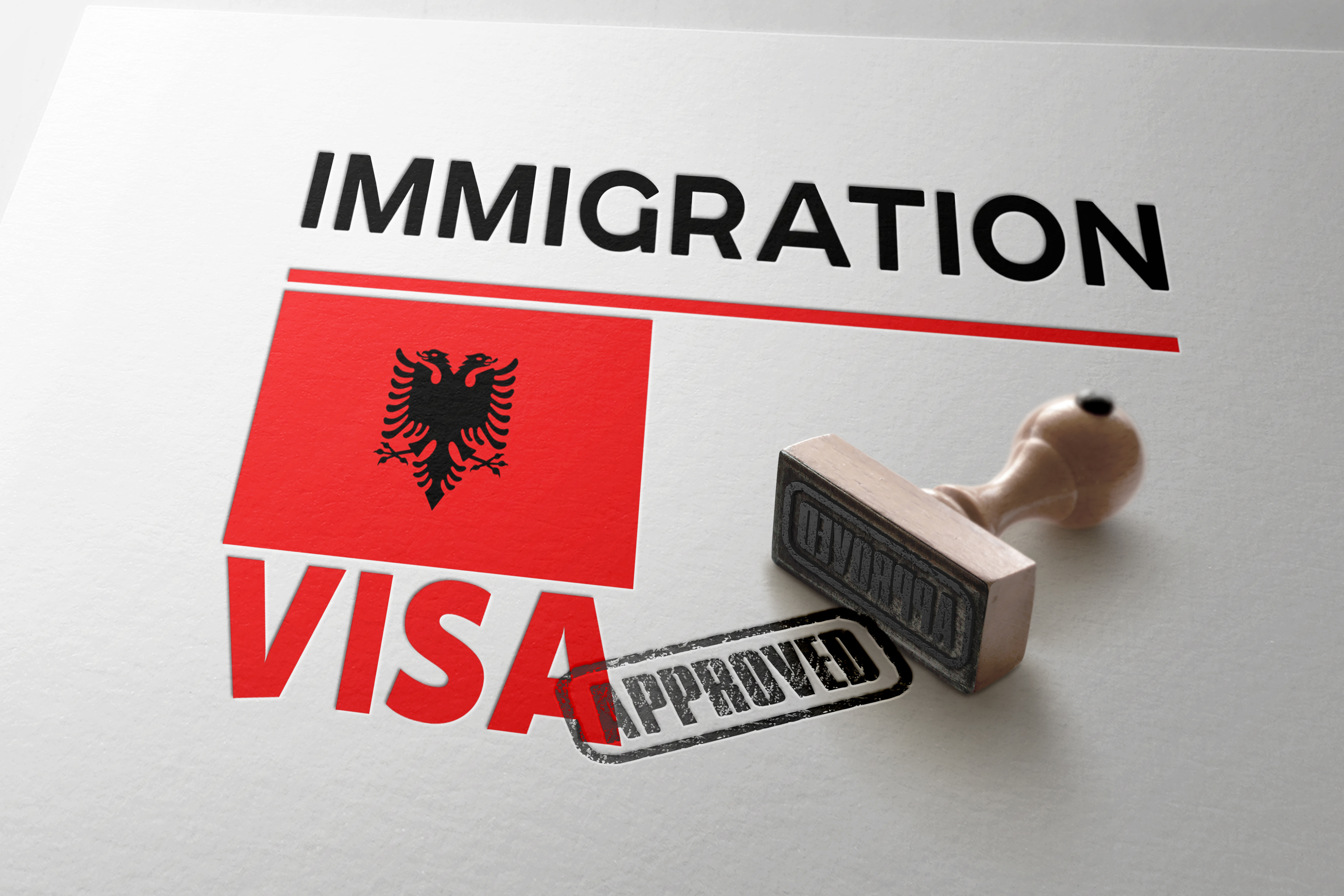 Visa for moving to Albania