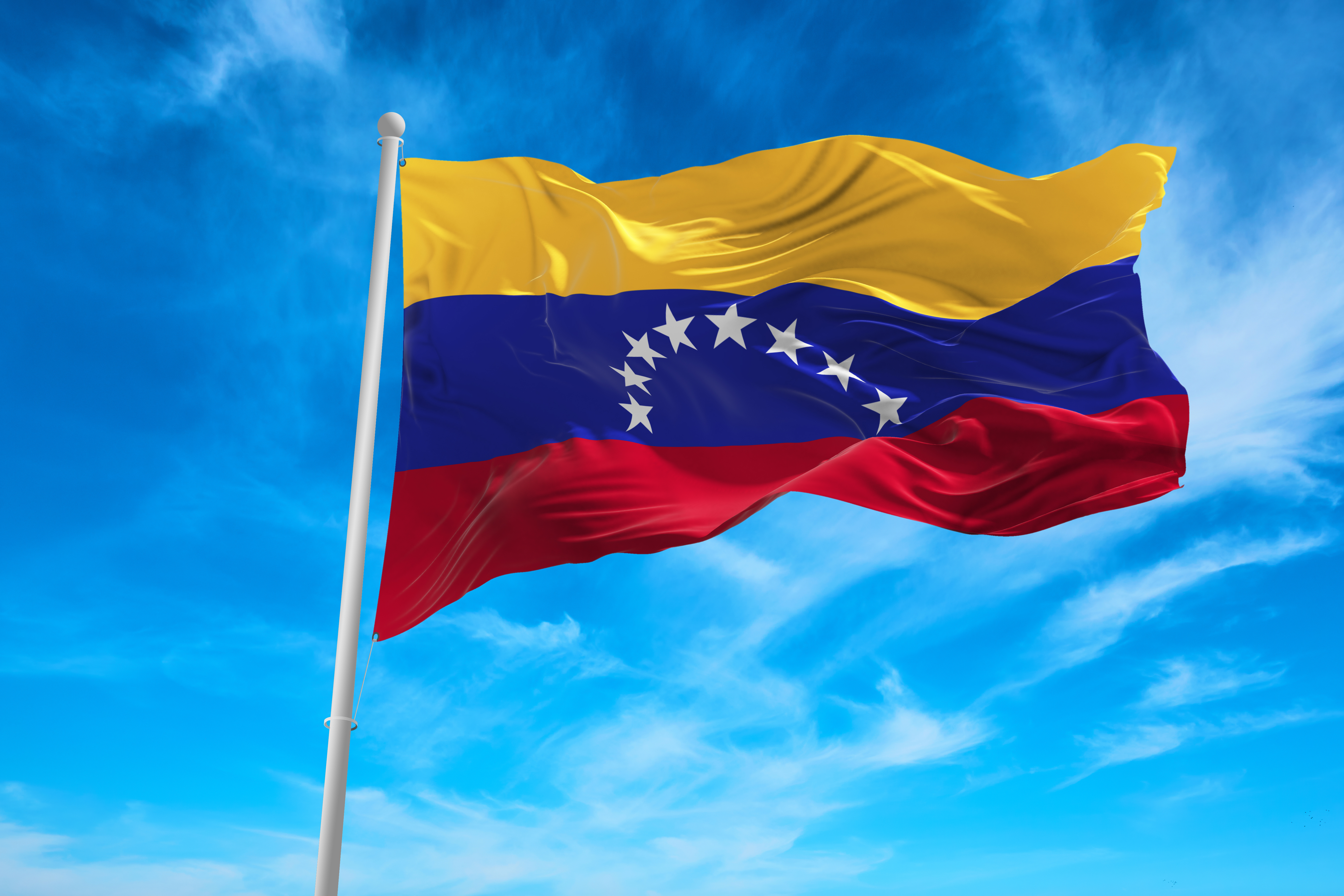 The flag symbolizes Venezuelan citizenship