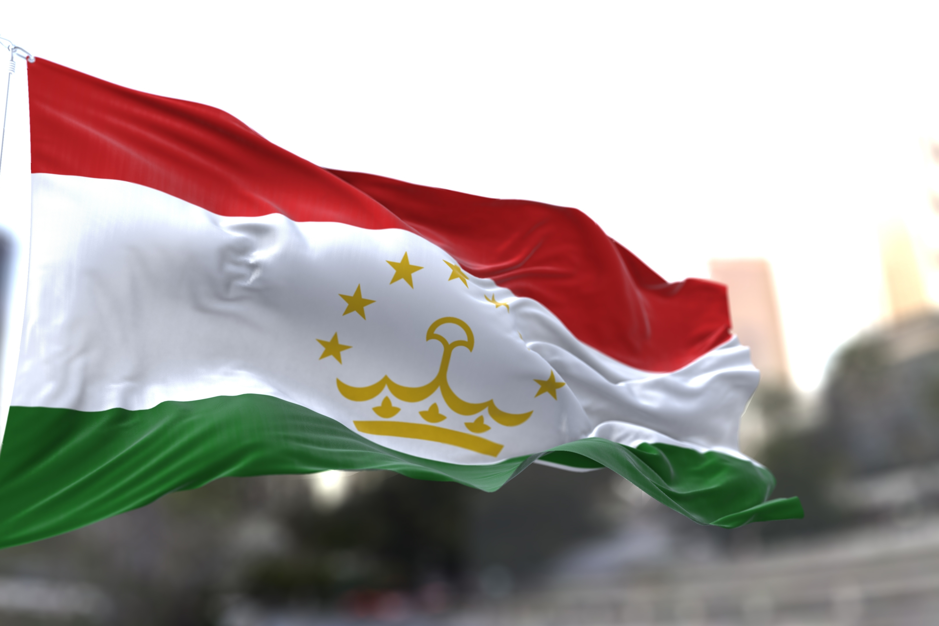The flag symbolizes the citizenship of Tajikistan