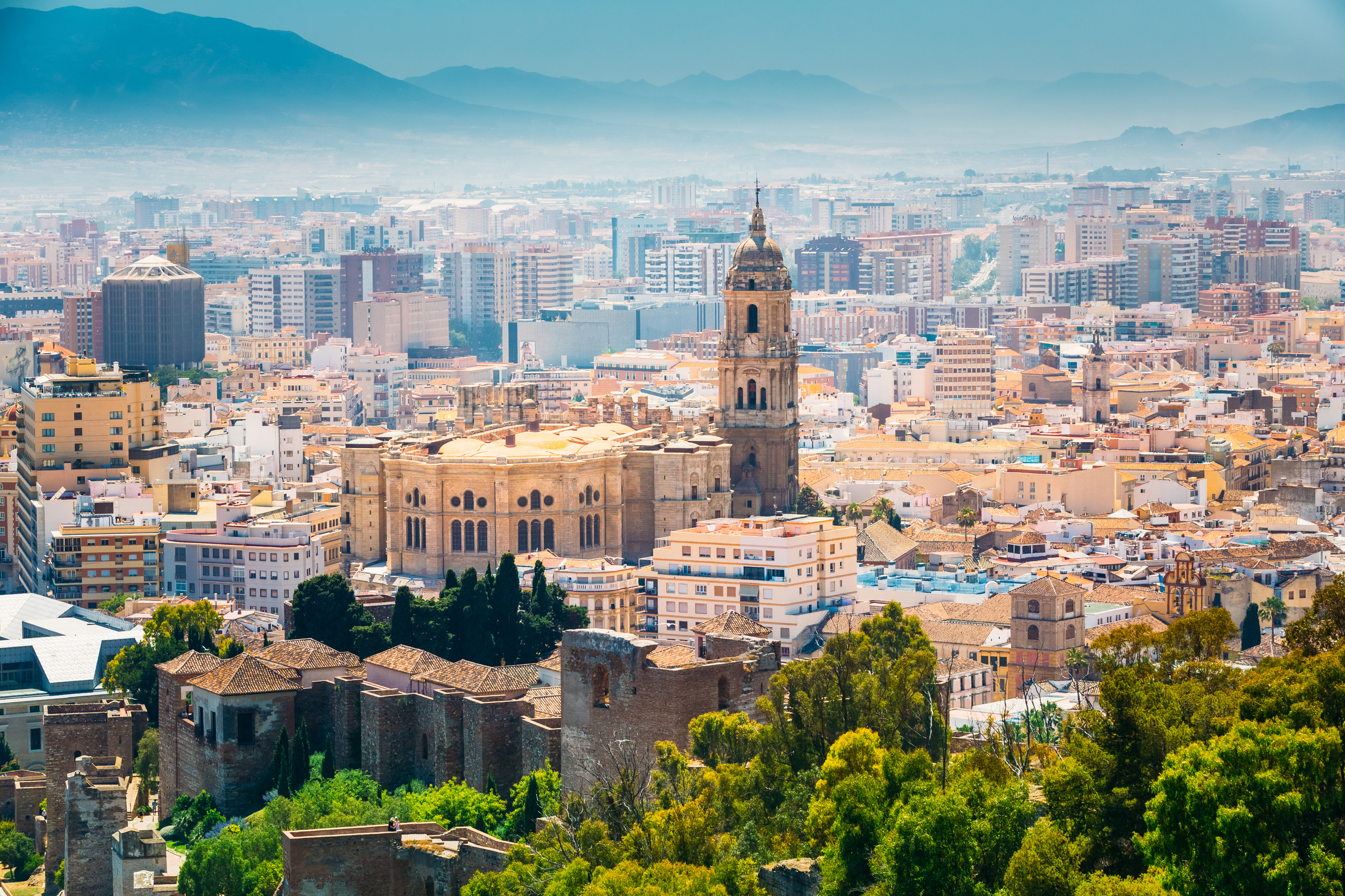 View of Spain. This country offers foreigners the easiest way to apply for a residence permit