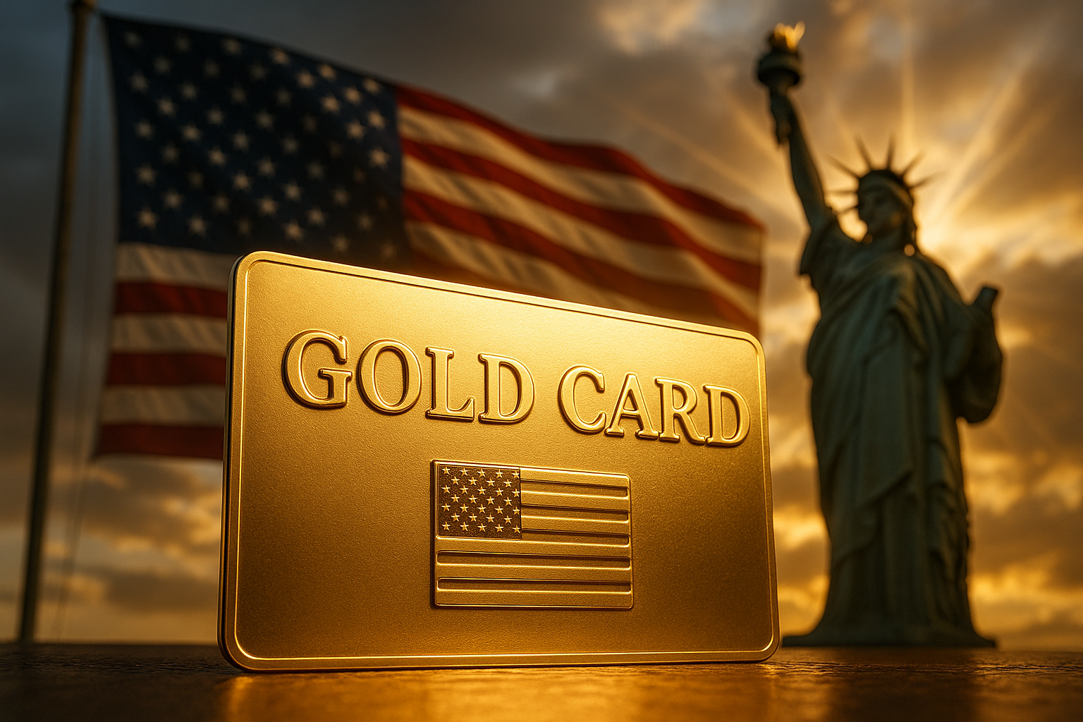 What is known about the US gold card