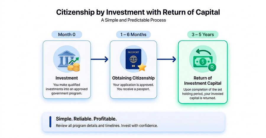 Citizenship by Investment with Capital Return