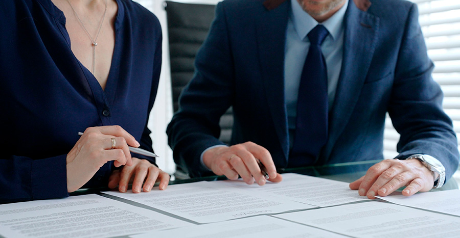 A lawyer and a client conduct a preliminary assessment of the Hungary residence permit case